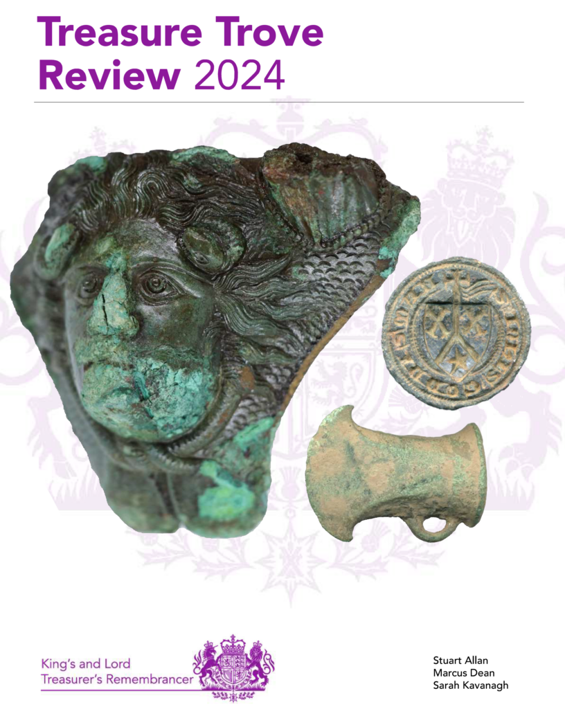 cover page of the scottish treasure trove review final report